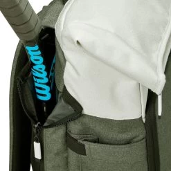 Wilson Women's Backpack Racquet Bag (Cream/Black/Forest) -Sports Gear Sales Store Wilson WR8017401 Womens Backpack Cream ForestGreen 10 685ff10a f1a5 441e 9628 46c72b966cc0