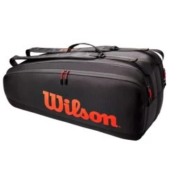 Wilson Tour 6 Pack Racquet Bag (Black/Red)
