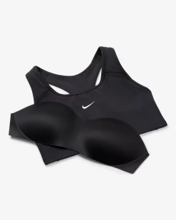 Nike Women's Dri-FIT Swoosh Medium Support 1 Piece Pad Sports Bra (Black/White) 9 Nike Women's Dri-FIT Swoosh Medium Support 1 Piece Pad Sports Bra (Black/White) -Sports Gear Sales Store dri fit swoosh support 1 piece pad sports bra mx9N8j 5c7d79bb 1590 47dd 896a fbf7a97dda6f
