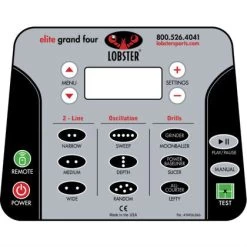 Lobster Elite Grand IV Tennis Ball Machine -Sports Gear Sales Store elite grand series 6