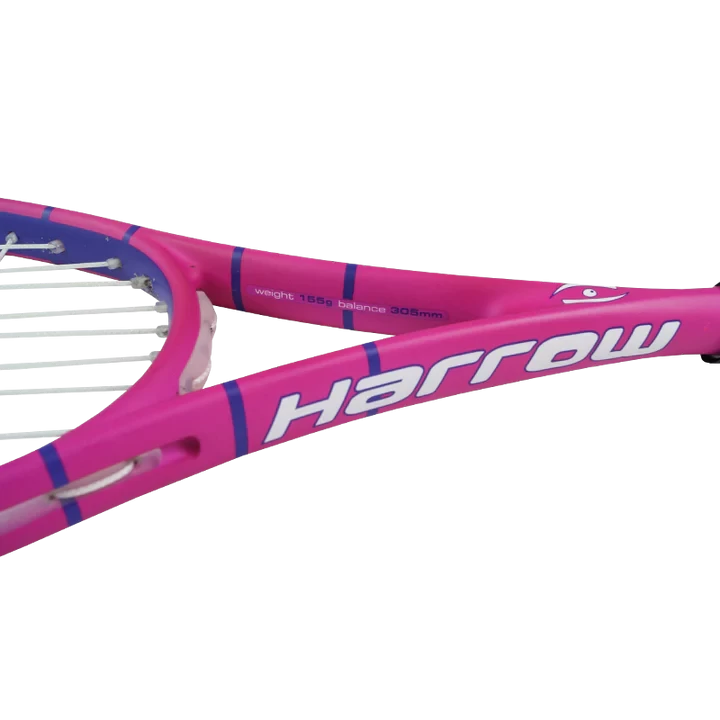 Harrow Junior Pink/Purple Squash Racquet 2 Harrow Junior Pink/Purple Squash Racquet - Image 2