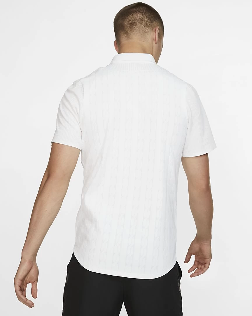 Nike Men's Advantage Polo (White) 4 Nike Men's Advantage Polo (White) - Image 4