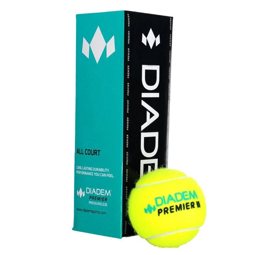 Diadem Premier Pressureless Tennis Balls - 24 Sleeve Case 2 Diadem Premier Pressureless Tennis Balls - 24 Sleeve Case - Image 2
