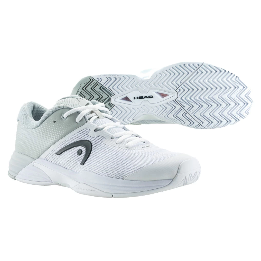 Head Revolt Evo 2.0 Men's Tennis Shoe (White/Grey) 3 Head Revolt Evo 2.0 Men's Tennis Shoe (White/Grey) - Image 3