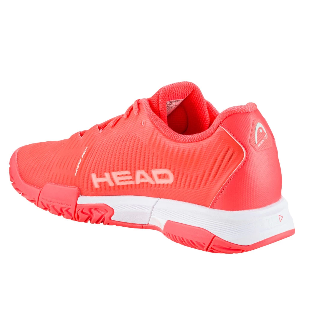 Head Revolt Pro 4.0 Women's Tennis Shoe (Coral/White) 3 Head Revolt Pro 4.0 Women's Tennis Shoe (Coral/White) - Image 3