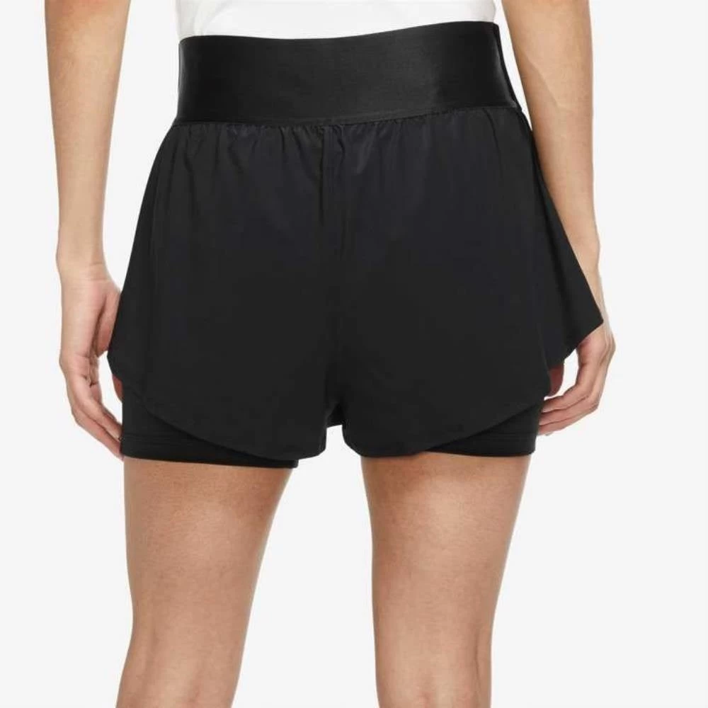 Nike Women's Dri-FIT Advantage Novelty Shorts (Black) 2 Nike Women's Dri-FIT Advantage Novelty Shorts (Black) - Image 2