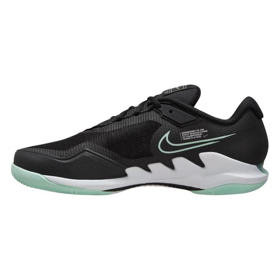 Nike Air Zoom Vapor Pro Men's Tennis Shoe (Black/Mint) 3 Nike Air Zoom Vapor Pro Men's Tennis Shoe (Black/Mint) - Image 3