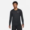 Nike Men's Dri-FIT Advantage Half-Zip Longs Sleeve Top (Black)