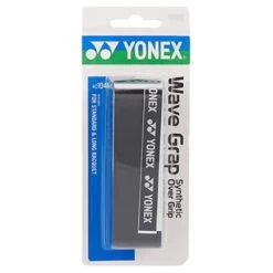 Yonex Wave Grap Overgrips 3 Pack (Black)